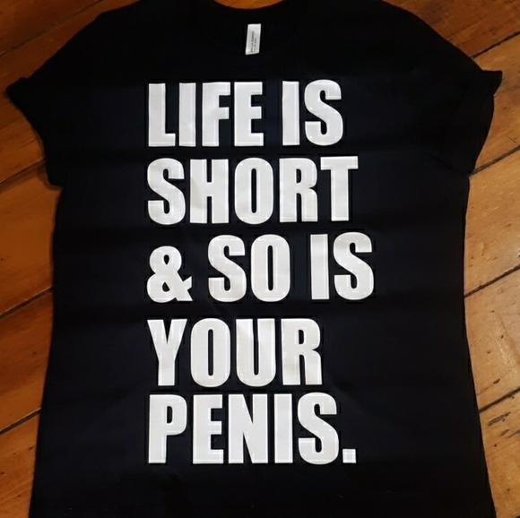 Life is short t shirt - Picture 2 of 2